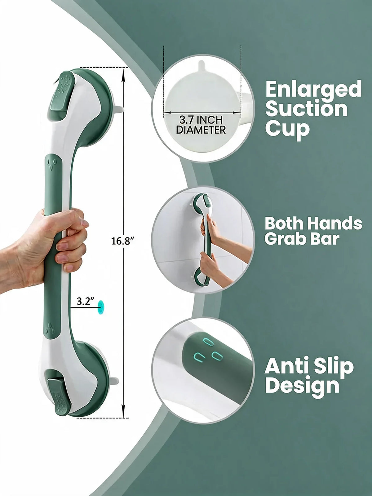 World's Strongest Grab Bar — New 2026 Design - (Mizu Grab Bar)